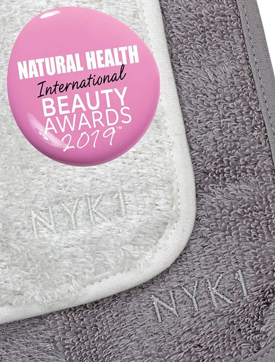 Bamboo Face Cloth Flannels Face Cloth Pack of (2) - NYK1 Cleanse And Clear Exfoliating Face Towel Bamboo Cloth Makeup Remover Washcloth Exfoliator Eco Friendly Products Fabric Face Body Sensitive Skin