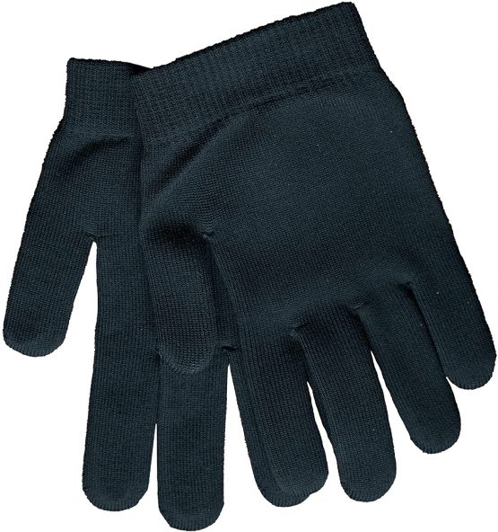 NatraCure Black Gel Moisturizing Gloves - Image 2