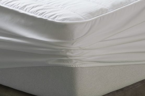 Velfont - Anti Dustmite Quilted Mattress Protector Single Size, 90 x190/200 cm Extra Deep Reversible with Silky Soft Mattress Topper. Anti Allergy and Anti bed bugs Quilted Bed Sheet - Image 3