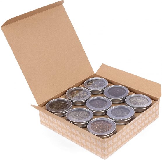 Heavenly Tea Leaves 9 Assorted Loose Leaf Tea Gift Box, 9 Loose Leaf Teas & Herbal Tisanes - Image 2