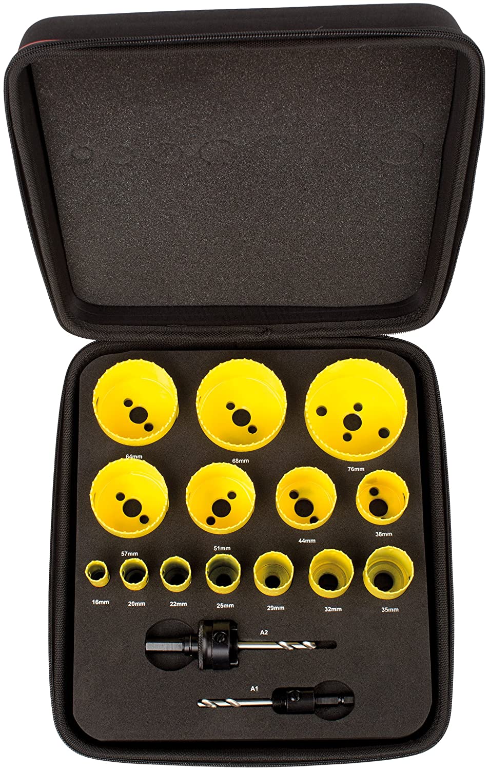 Starrett General Purpose Hole Saw Kits, Silver