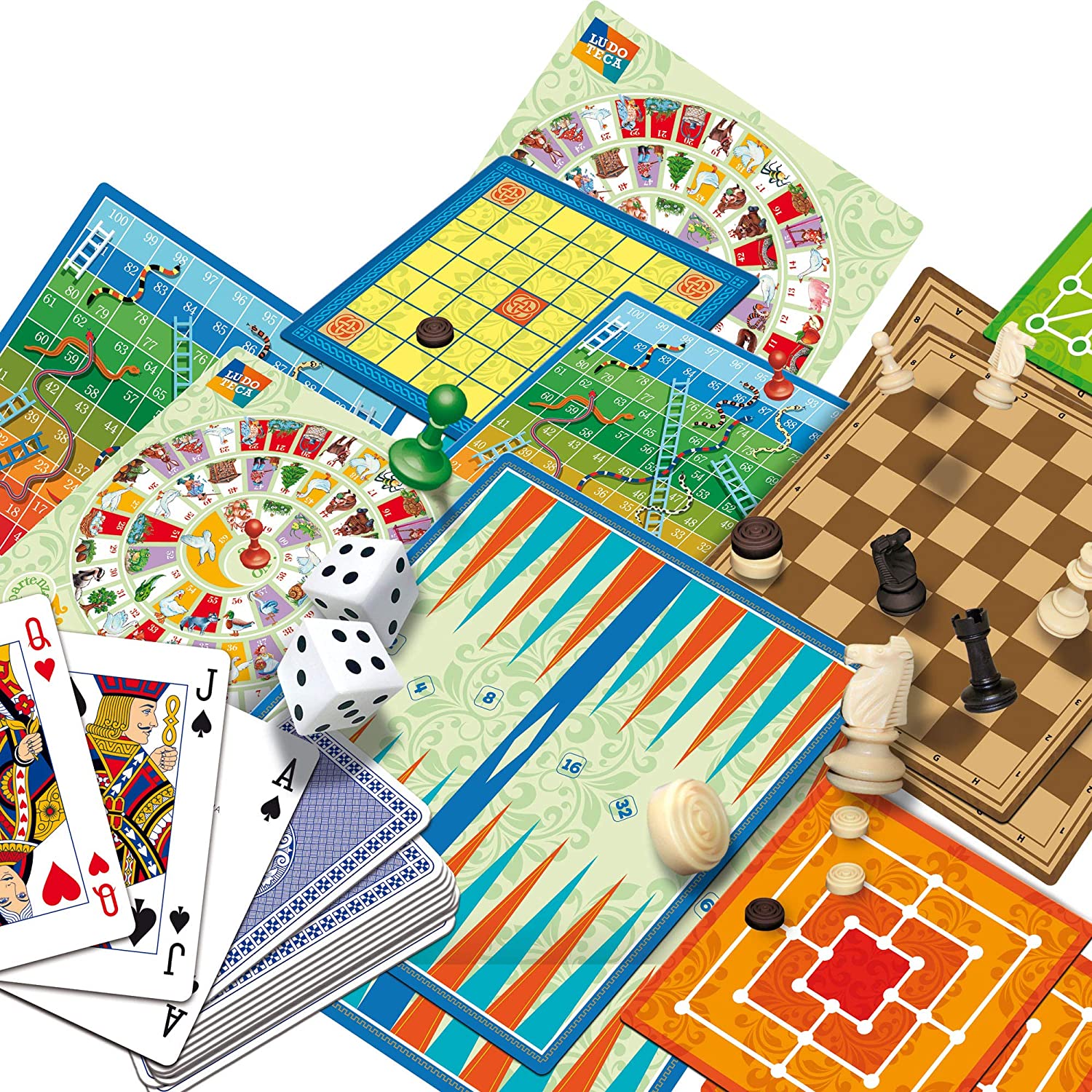 Liscianigiochi - Riuniti More than 100 Deluxe Box, Multicoloured, 68791, Multi-coloured - Image 4