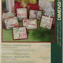 DIMENSIONS Christmas Sayings, Multi-Colour