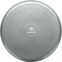BODYMATE balance cushion incl. pump - 34cm diameter inflatable instability disc/nubbed massage cushion for core, fitness, rehab, co-ordination and relief of back pain