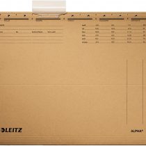 Leitz Alpha 19153000 Suspension File Cardboard Natural Brown Pack of 10