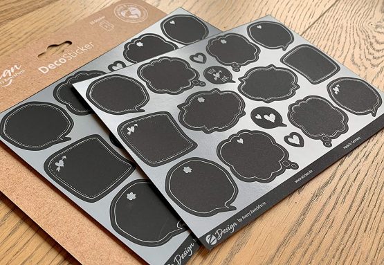 Avery Zweckform 54557 Decorative Sticker 32 Stickers Blackboard Stickers (Labels on A5 Sheet, Can Be Written On Sticky Labels for Gifts, Cards, Bottles, Kitchen, Spice Jars, Jam, Home-Made) - Image 4