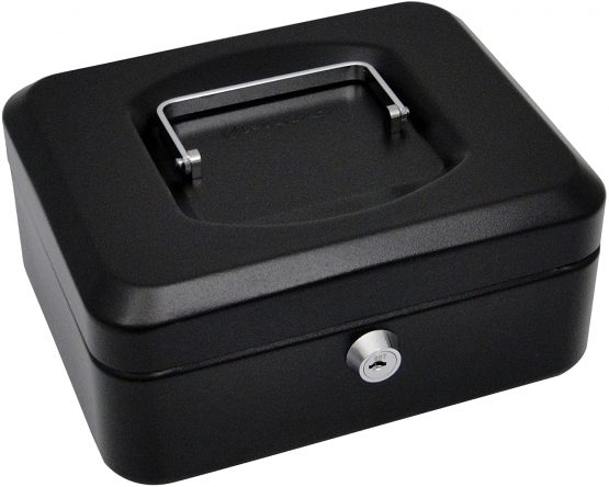 PAVO 8033980 A4 10 mm Slide Binders - Black (Pack of 25)