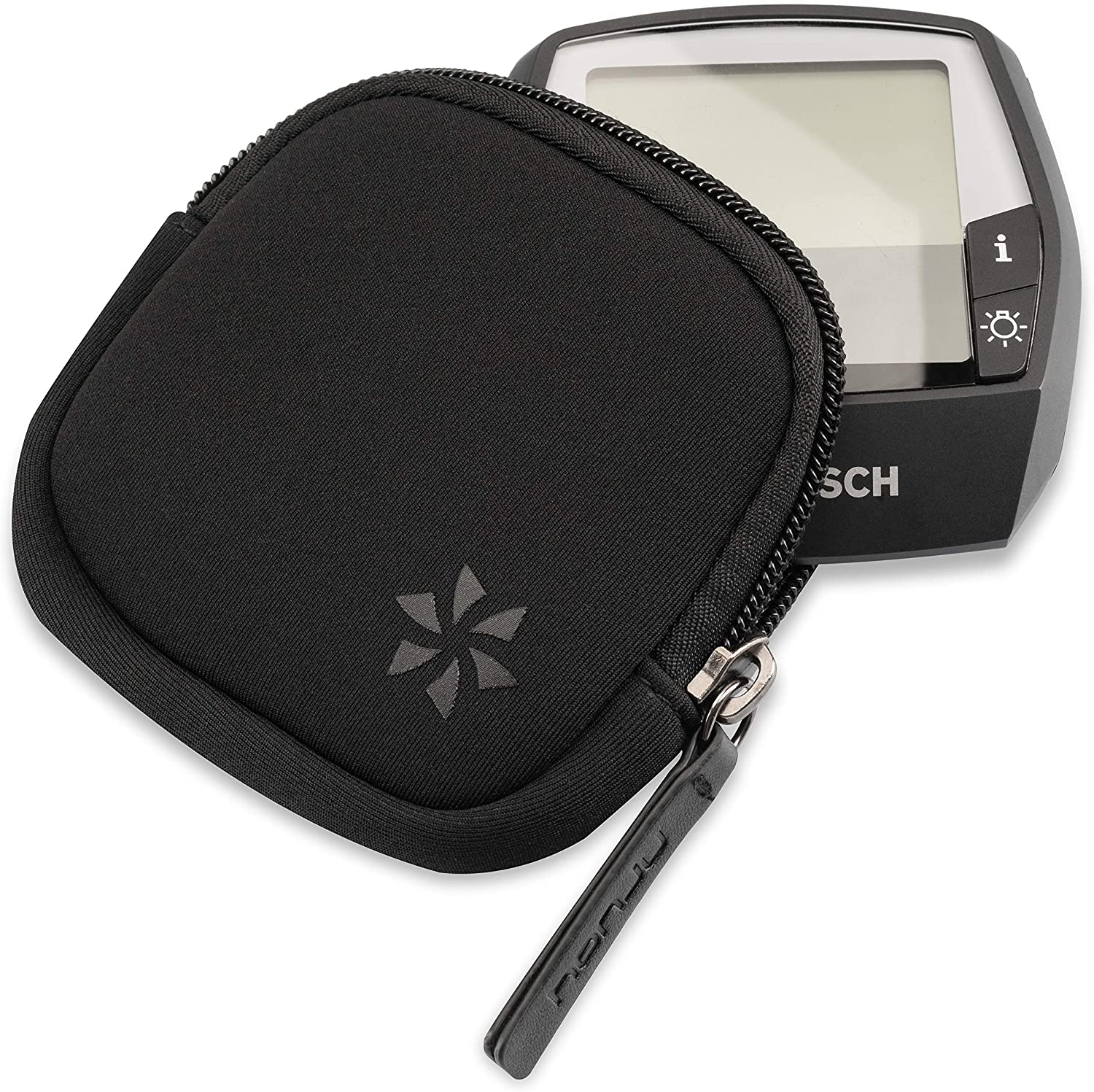 honju bike neoprene pouch bag for Bosch Intuvia E-Bike Display (display protection against scratches and dirt) - black