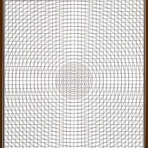 Canson A4 90 GSM Short Side Glued Pad Translucent Sketching Tracing Paper with Scale (Pack of 50 Sheets)