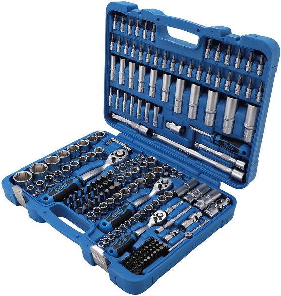 BGS 2243 | Socket Set Hexagon | 6.3 mm (1/4") / 10 mm (3/8") / 12.5 mm (1/2") Drive | 192 pcs. - Image 3