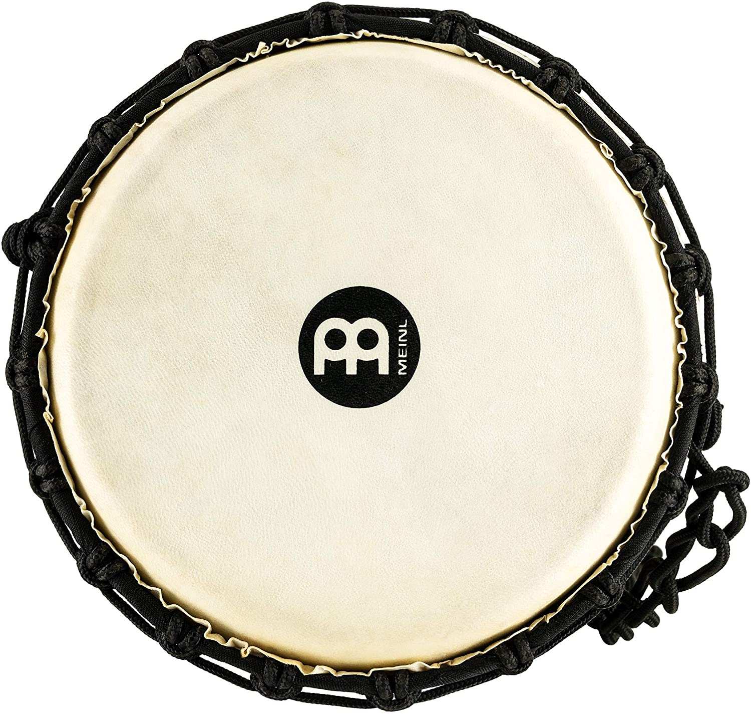 Meinl Percussion Rope Nile Djembe - Medium Sized Handdrum - With Goat Head - Diameter 10 Inches - Mahogany, Natural (HDJ4-M) - Image 3
