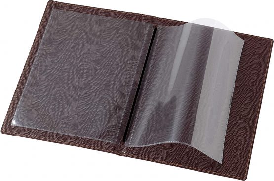Securit Double Inserts for Menu/ Wine List Holders Transparent - A5, Set of 10 - Image 3