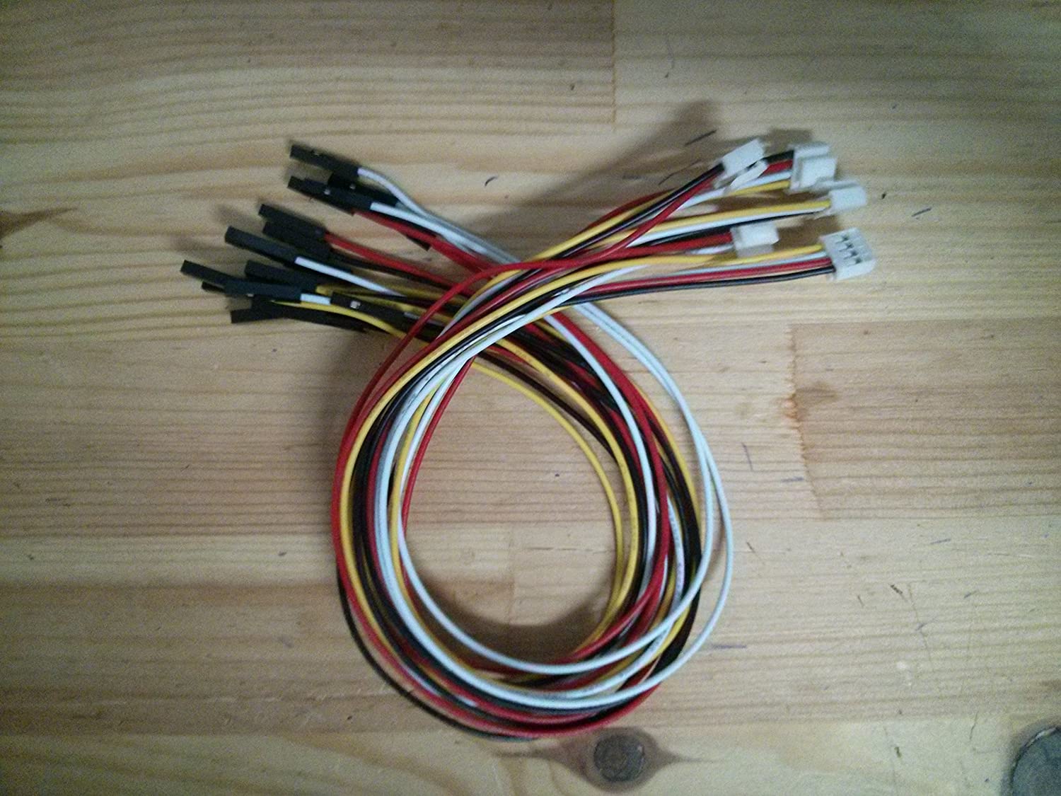 Seeedstudio Grove - 4 Pin Female Jumper To Grove 4 Pin Conversion Cable (5 Pcs Per Pack), Copper