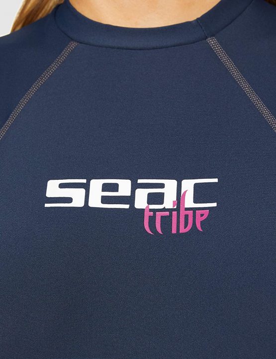 SEAC 1550003002105A Dive Rash Guard Size XL Blue/Pink - Image 2