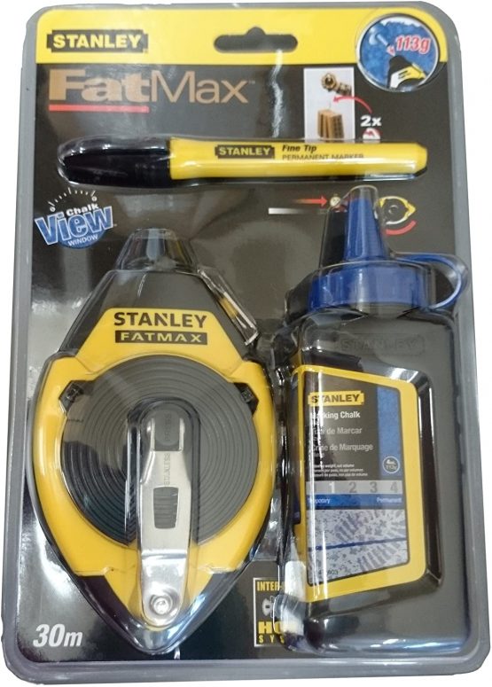 Stanley 333350-STX Fat Max Chalk Line set 0-47-681 - Image 2