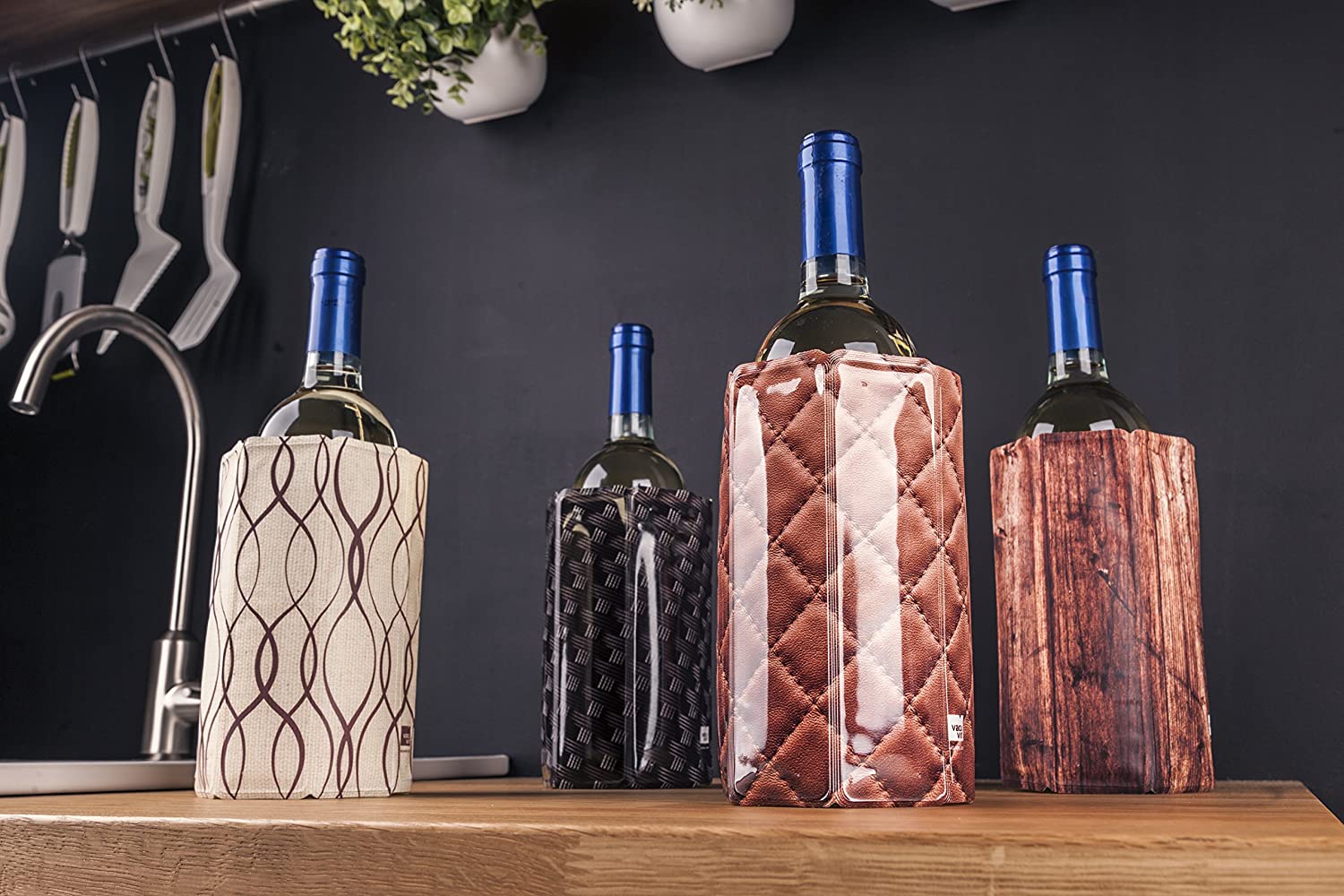 Vacu Vin Rapid Ice Wine Cooler - White Grapes,176x145x25, Grapes White - Image 2