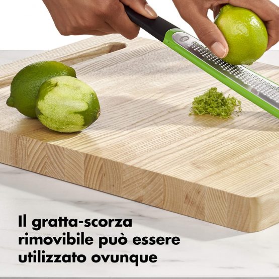 OXO 11231700 Good Grips Box Grater With Removable Zester, Black - Image 4