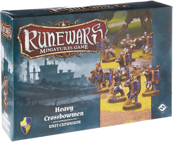 Fantasy Flight Games FFGRWM20 Heavy Crossbowmen Expansion Pack: Runewars Miniatures Game, Multicoloured