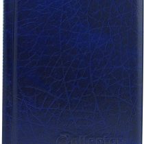 COLLECTOR Coin Album for 108 mix size coins small medium large COIN BOOK FOLDER - BLUE