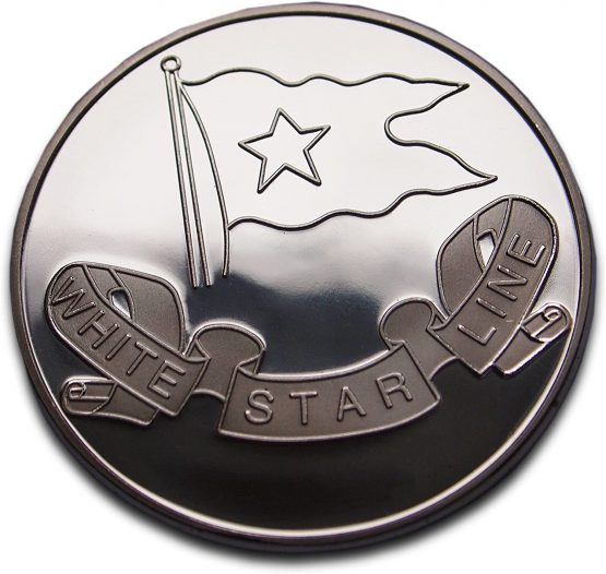 Titanic White Star Line 100 Years Anniversary Commemorative & Collectable Coin - Image 2
