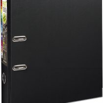 Exacompta Prem'Touch PP Lever Arch File, A4 maxi, 80 mm spine - Black