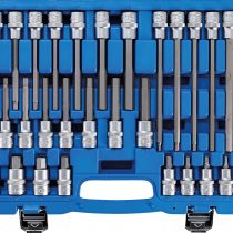 BGS 5180 | Bit Socket Set | 12.5 mm (1/2") Drive | Spline (for XZN) M4 - M16 | 26 pcs.
