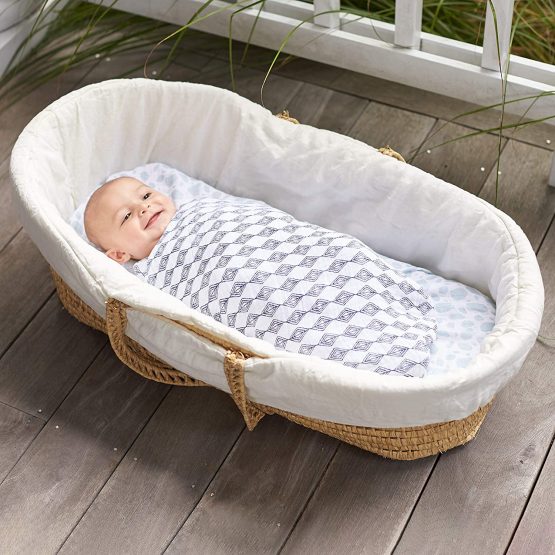 aden + anais 100% Cotton Muslin Swaddle & Receiving Blankets for Baby Girls & Boys, 120x120cm, Ideal Newborn & Infant Swaddling Wrap Set, Perfect Shower Gifts, 4 Pack, Jungle - Image 4