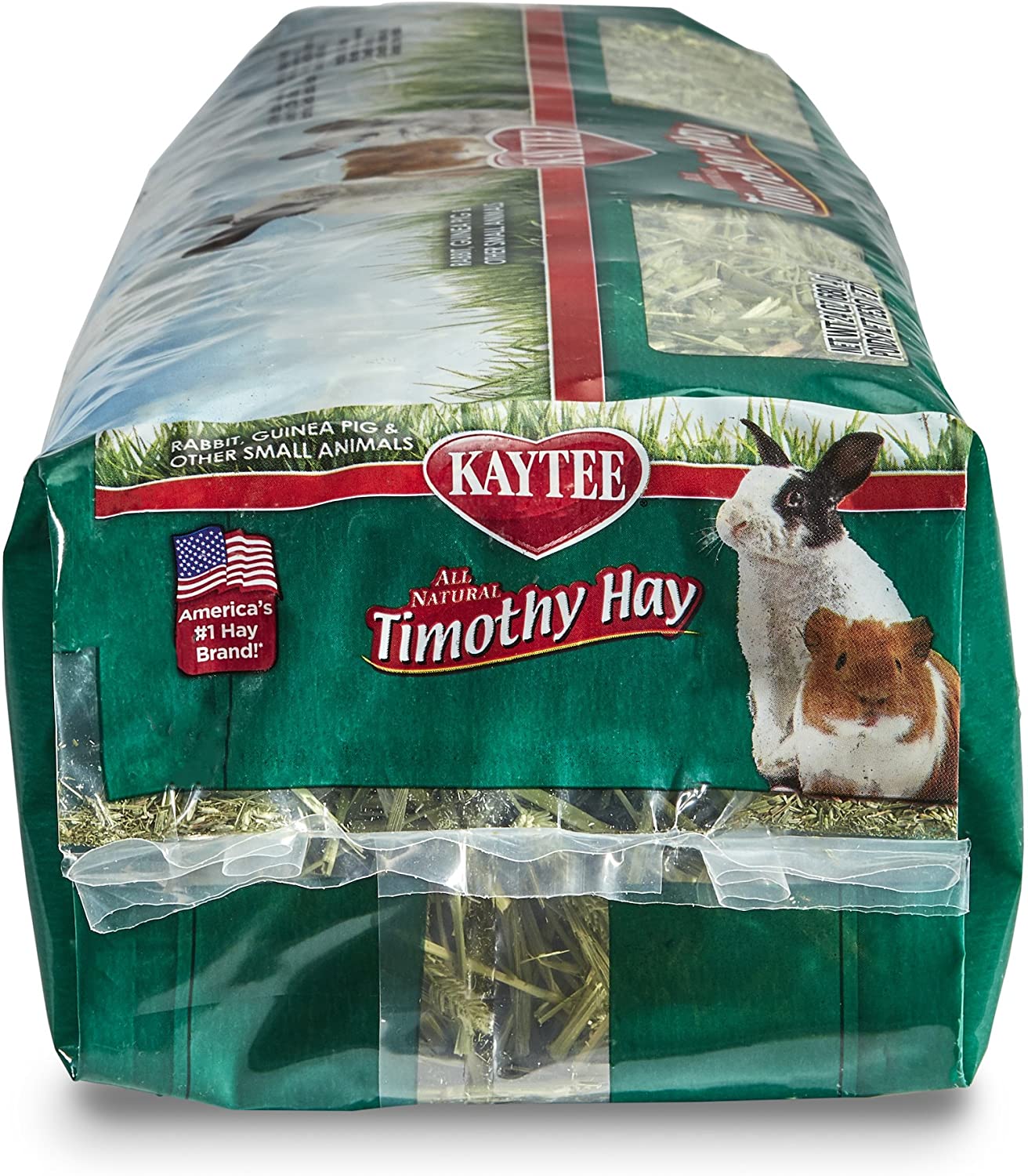 Kaytee Natural Timothy Hay Mini Bales High Fibre Food, 680 g, Green, 680.4 g (Pack of 1) - Image 3