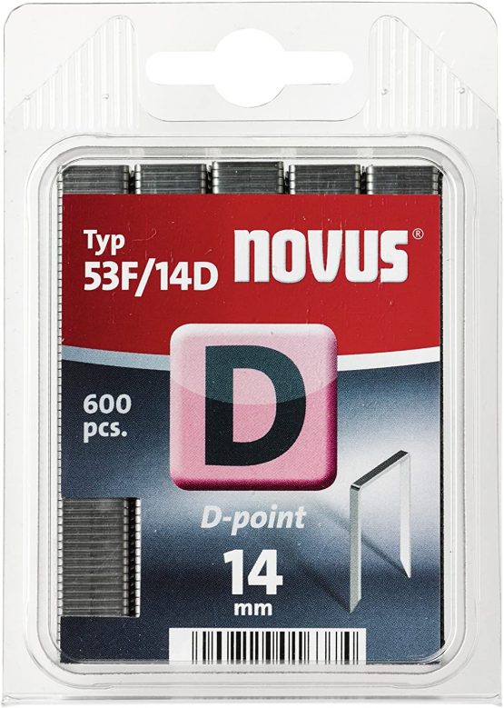 Novus 042-0654 Staples 53F/14D Pack of 600