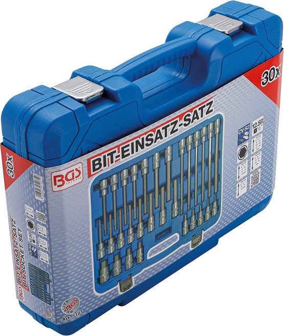 BGS 5180 | Bit Socket Set | 12.5 mm (1/2") Drive | Spline (for XZN) M4 - M16 | 26 pcs. - Image 2
