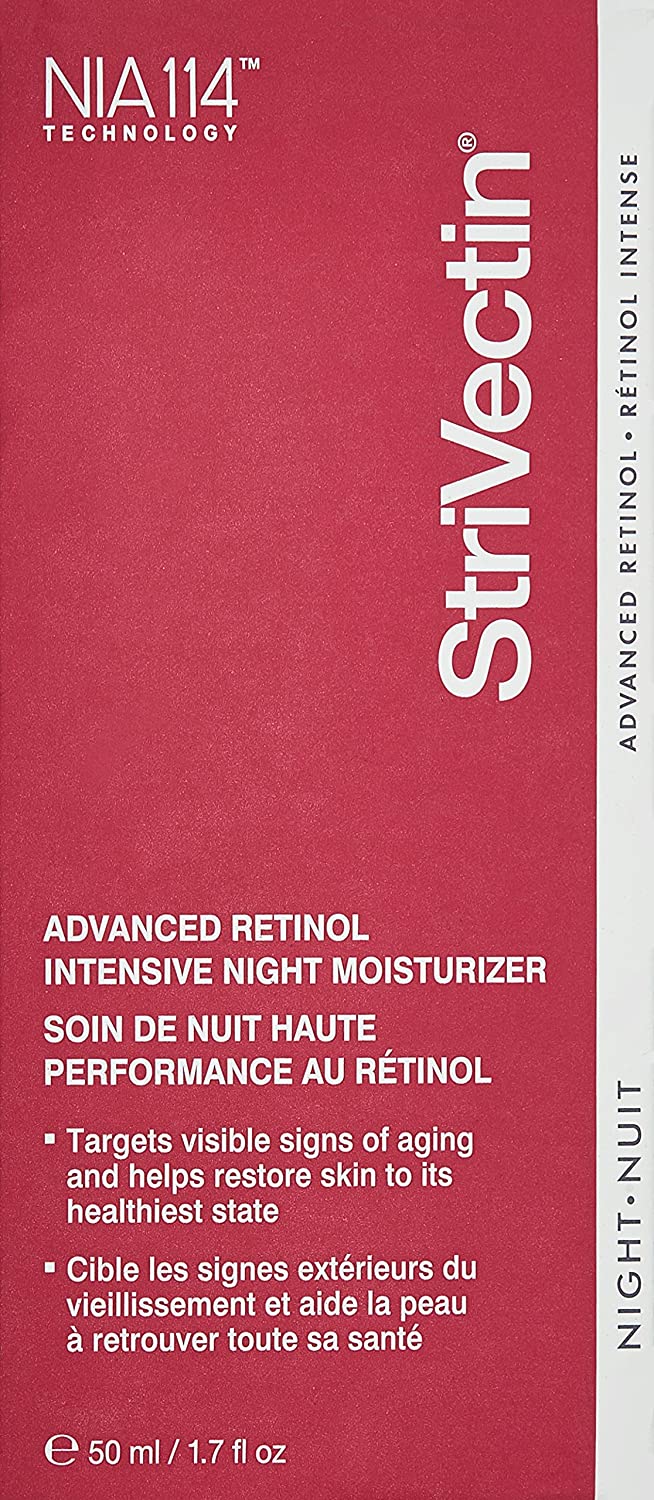 StriVectin Advanced Retinol Intensive Night Moisturizer (1.7 Oz, 50ml), White, 50 ml (Pack of 1) - Image 2