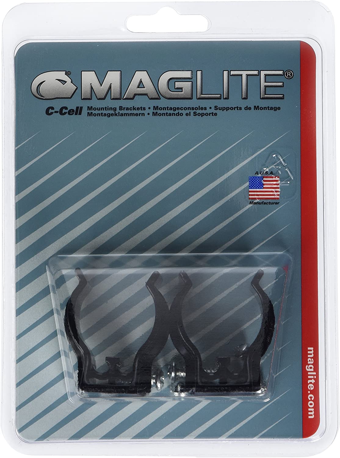 Maglite ASXCAT6U - Fixing Forks for Torches Black, C-Cell - Image 2