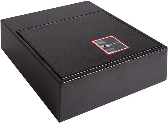 Arregui Black Camouflaged Safe for Cabinet Skirting Board