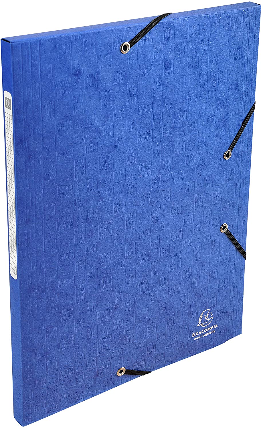Exacompta, Ref 55752E, Scotten Elasticated 3-Flap Folders, Suitable for A4 Documents, 425gsm Embossed Mottled Pressboard - Image 3