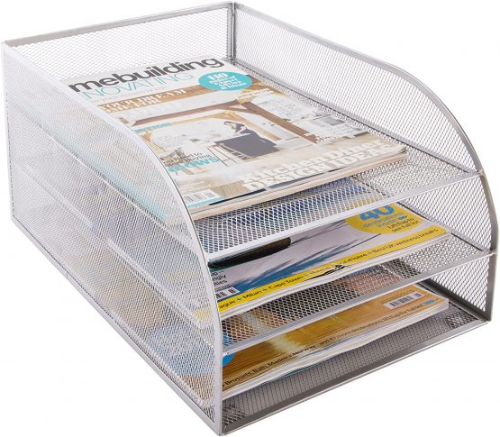 OSCO Mesh 3 Tray Assembled - Silver - Image 3