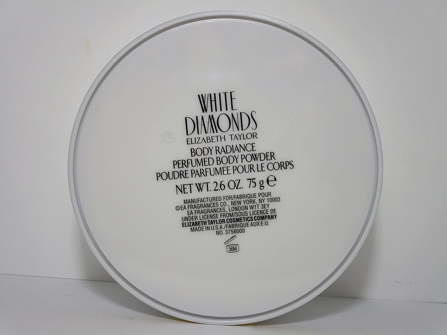 WHITE DIAMONDS by Elizabeth Taylor Dusting Powder 2.6 oz, 0.01 g (Pack of 10464) - Image 3