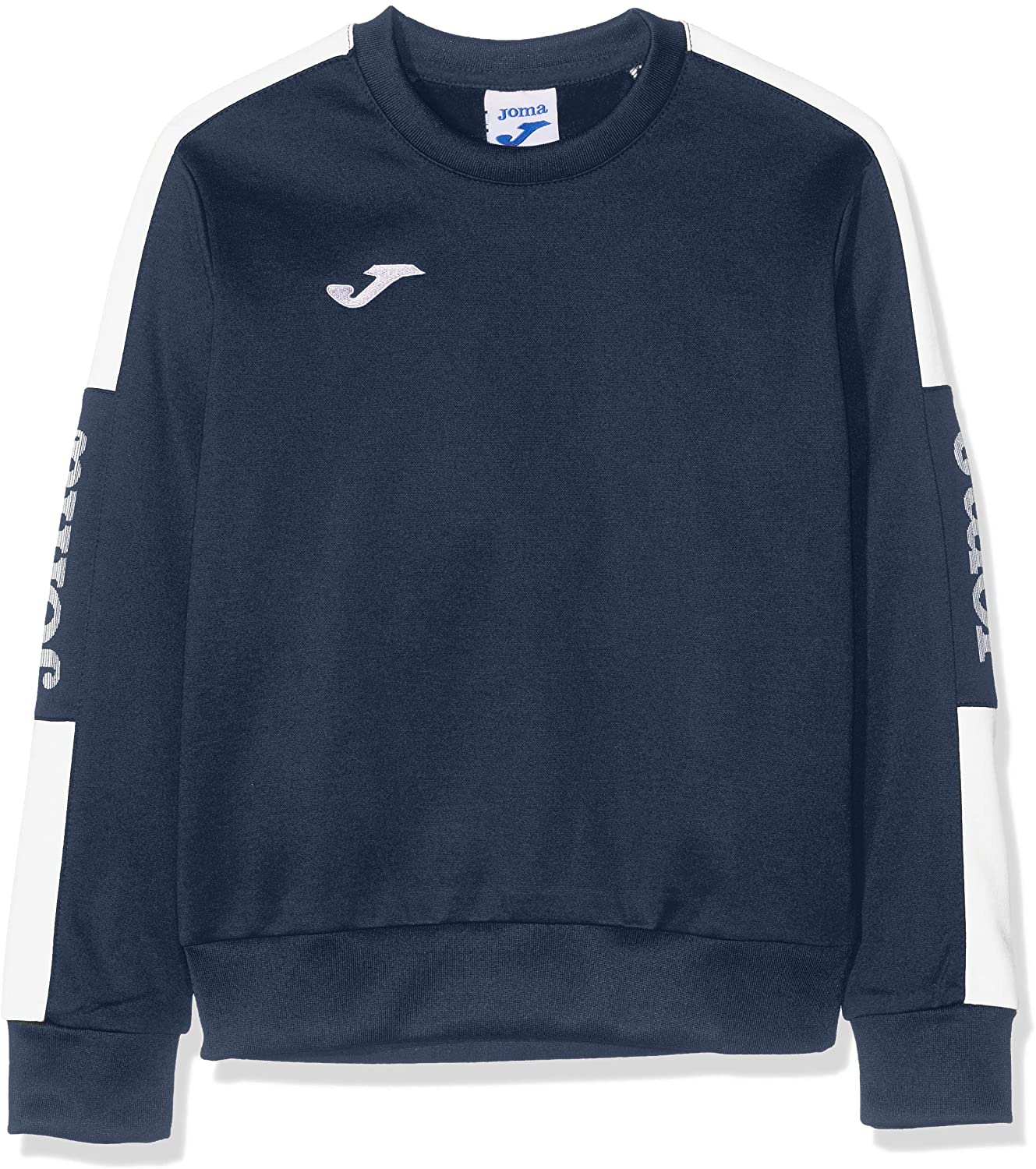 Joma Boys' 100801.302 Sweatshirt, Dark Blue/White, XXXS, Dark Blue / White, 3XS