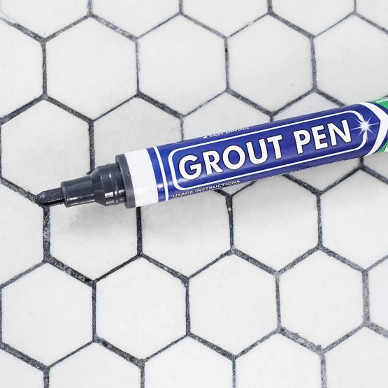Grout Pen For restoring tile grout. Dark Grey 5mm wide nib - Image 3