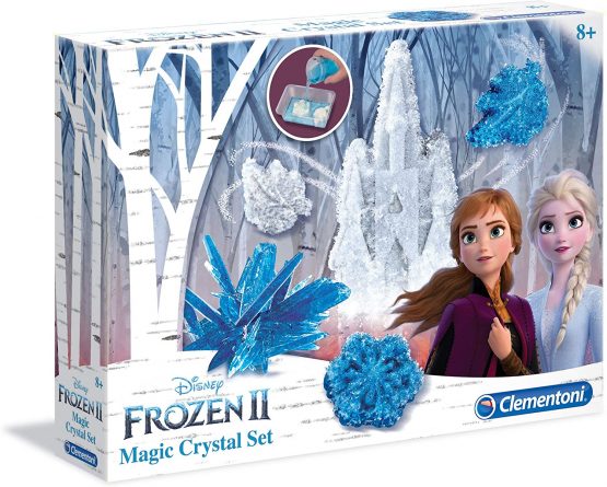 Clementoni 18524 Disney Frozen 2-Magic Crystal Set, Multi-Colour