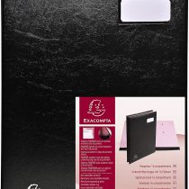 Exacompta Excellence Signature Book, A4, 16 Compartments - Black