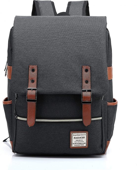 HASAGEI Vintage Backpack Unisex Rucksack Daypack Casual School Travel Laptop Tablet Bags