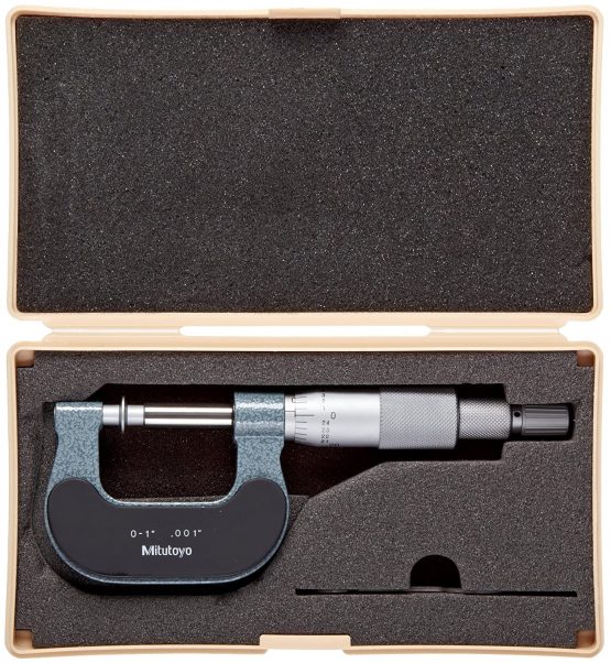 Mitutoyo MT169-103 NON ROTATING DISC MICROMETER 0-1IN 0.0001IN - Image 2