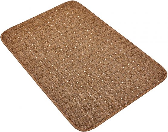 Dandy by William Armes, Stanford Small Rug Washable Kitchen Mat, Chestnut with Sugar, 100 x 67 - Image 2