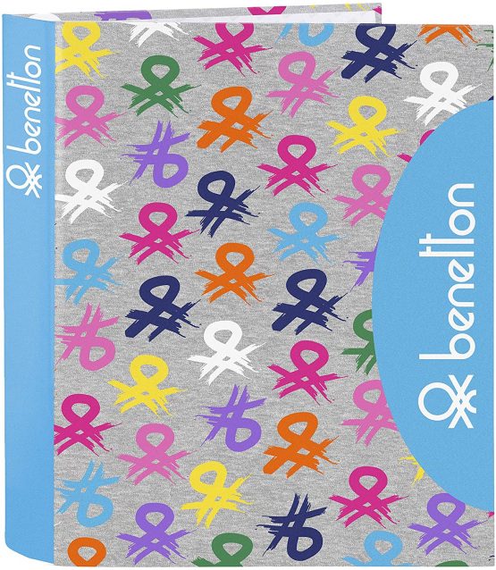 Benetton Folio 4-Ring Binder, 270 x 60 x 330 mm