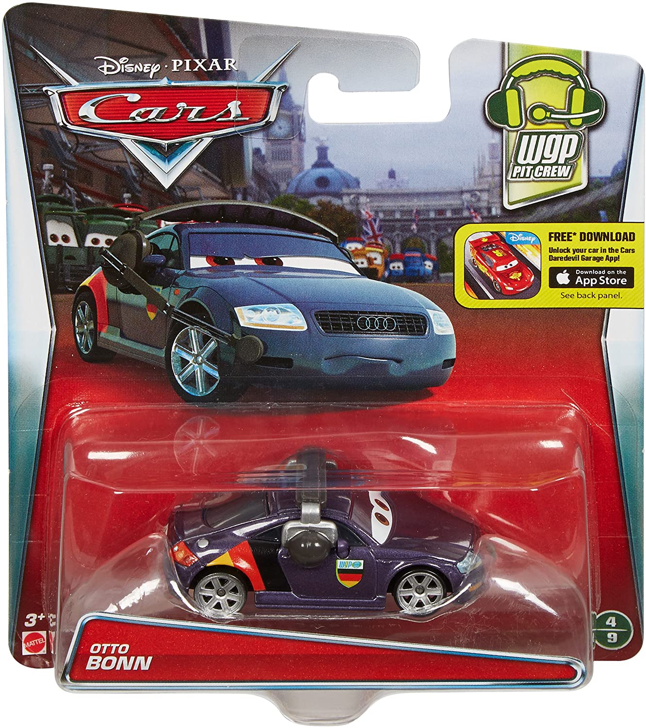 Disney Cars die-cast model car, scale: 1:55 - Model vehicles Otto Bonn - Image 4