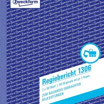 Avery Zweckform 1306 Director Report, DIN A5, Pre-Punched, 2 x 50 Sheets, White, Yellow