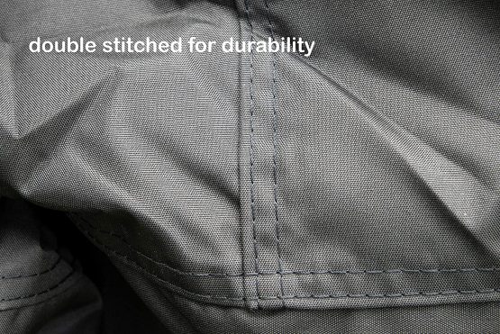 Speedwellstar Ride on Lawn Mower Cover 1.3KG Waterproof 600 Denier Extra Heavy Duty 1.3 kg weight 600 Denier material with PU coated rear surface 103 x 110 x 155 cm Elastic Hem Quad Bike - Image 4
