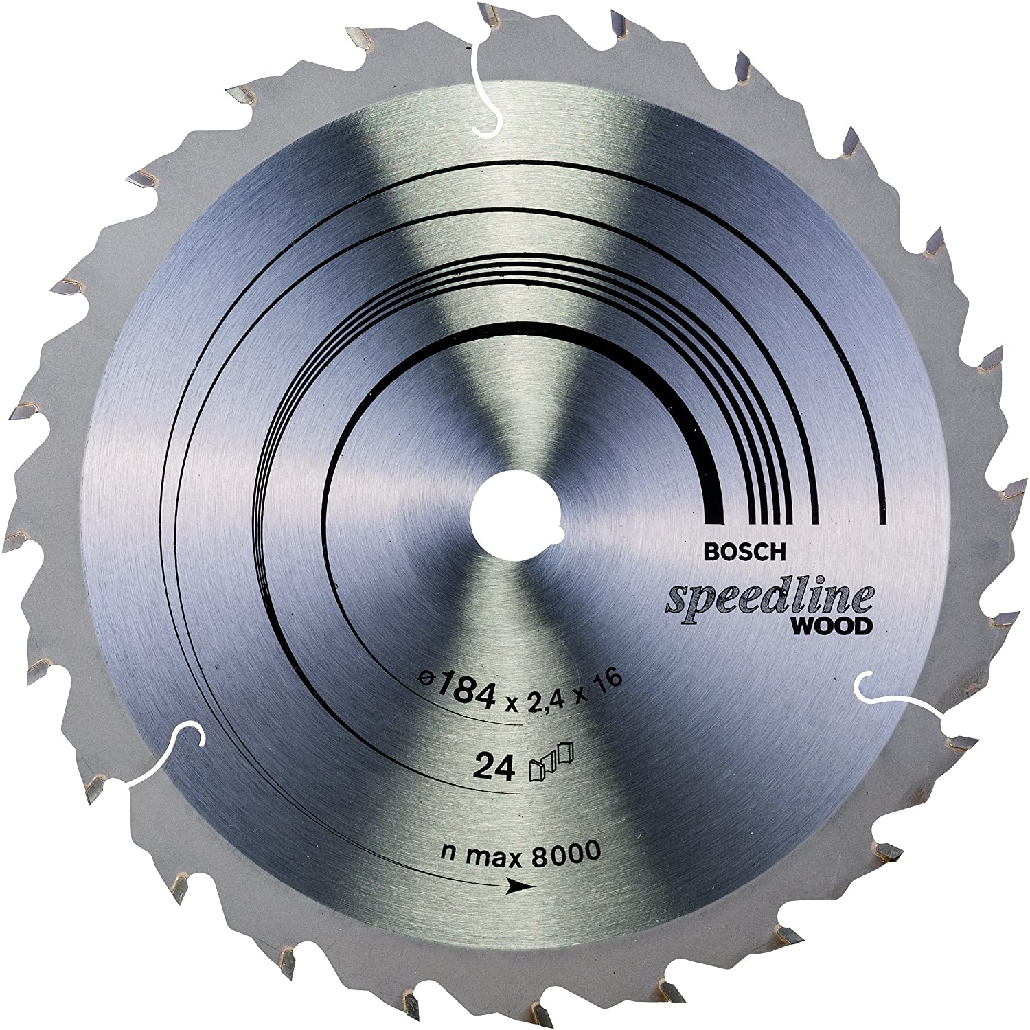 Bosch 1x PRO Wood Circular Saw Blade for Corded Hand-Held Circular Saws (for Softwood Hardwood, diameter mm