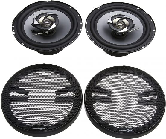 SUB ZERO Ice SS3327 Speakers, 6.5-inch Coaxial 220W - Black/grey