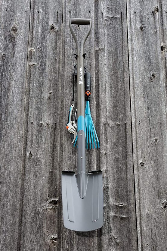 GARDENA combisystem Single Holder: Space-saving storage for GARDENA combisystem tools and accessories, as an addition to a GARDENA Tool Rack or as a separate installation on the wall (3503-20) - Image 3